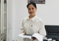 《攻堅謀發(fā)展 ，行動看黨員》 周銀花